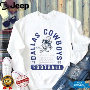 White Dallas Cowboys Fluid Motion Legacy T Shirt