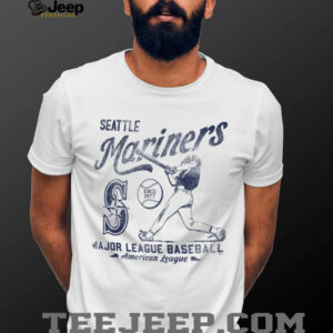 White Seattle Mariners Regional Batter Foundation T Shirt