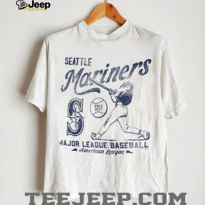 White Seattle Mariners Regional Batter Foundation T Shirt