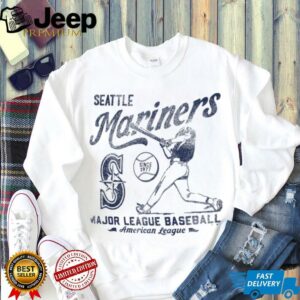 White Seattle Mariners Regional Batter Foundation T Shirt