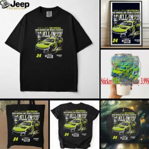 William Byron Checkered Flag Sports Black 2025 NASCAR Cup Series...