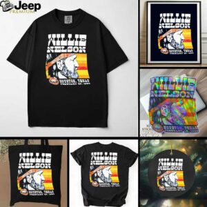 Willie Nelson Houston Texas February 1985 shirt