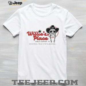 Willie Nelson Willie’s Place Carl’s Corner TX Tour Shirt