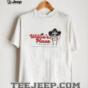 Willie Nelson Willie’s Place Carl’s Corner TX Tour Shirt
