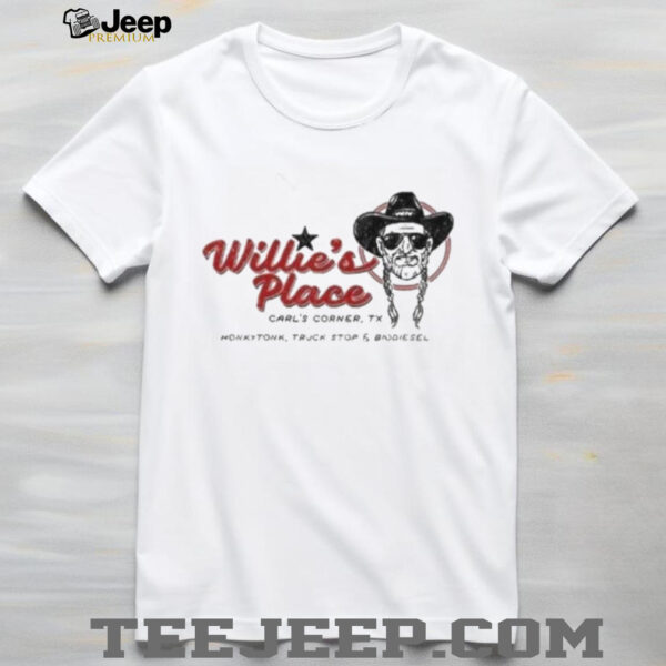 Willie’s Place Carl’s Corner, Tx Tour 2025 Shirt