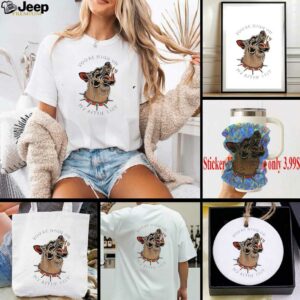You’re high on my bitin’ list dog shirt