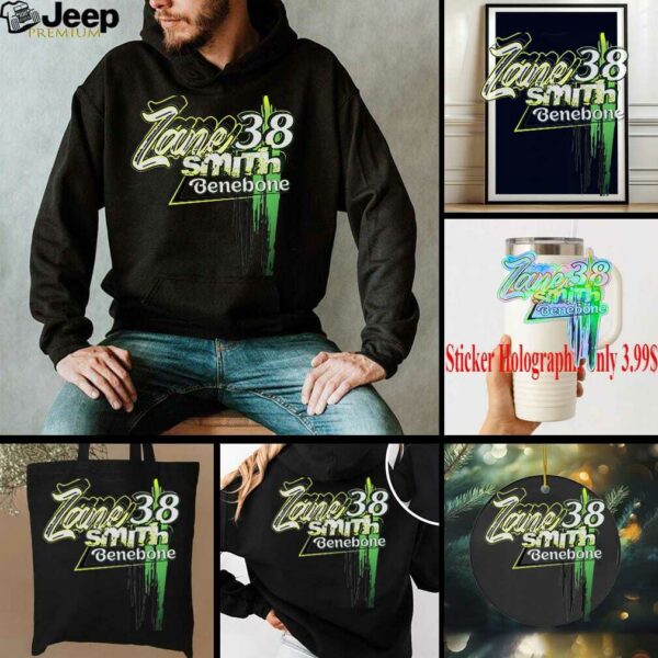 Zane Smith Front Row Motorsports Graphite Benebone Car T Shirt