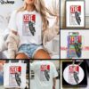 Cracker Barrel Joe Biden funny Farmer smile parody logo shirt