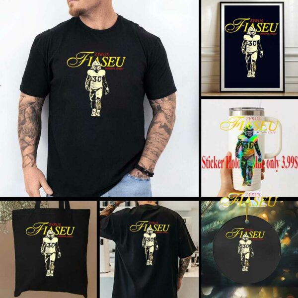 Zyrus Fiaseu Arizona State Football NCAA Legacy shirt