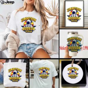 Funny Space Cowboy Jumbotron Rodeo Texas Astronaut Design shirt