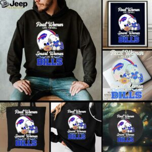 Snoopy real women love football smart women love the Buffalo Bills shirt