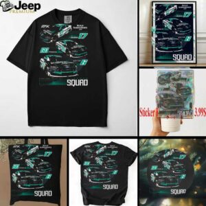 Shane van Gisbergen Checkered Flag Sports Black 2025 NASCAR Cup Series Playoffs WeatherTech All In T Shirt