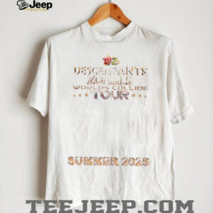 retro descendants zombies world tour 2025 shirt