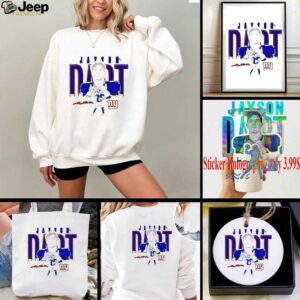 Jaxson Dart New York Giants Humble Shadow signature shirt