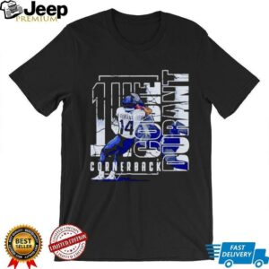14 Go Durant Cornerback football player graphic shirt