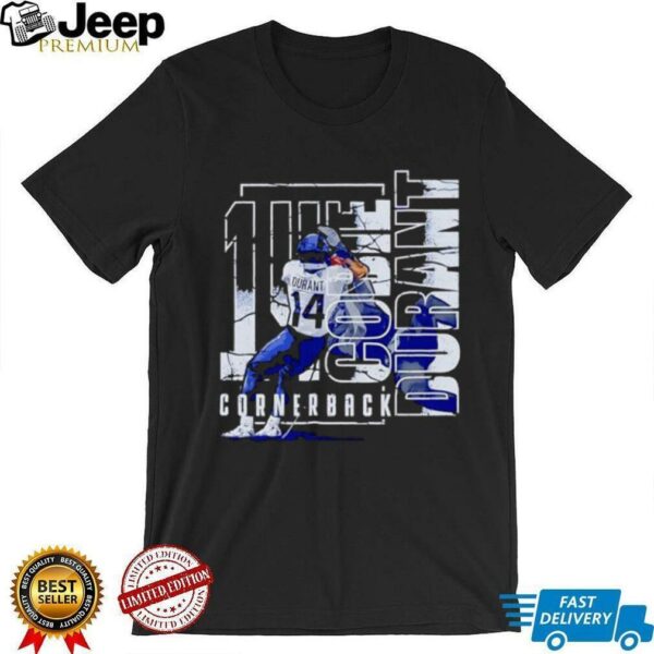 14 Go Durant Cornerback football player graphic shirt