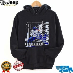 14 Go Durant Cornerback football player graphic shirt