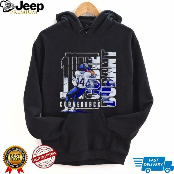 14 Go Durant Cornerback football player graphic shirt