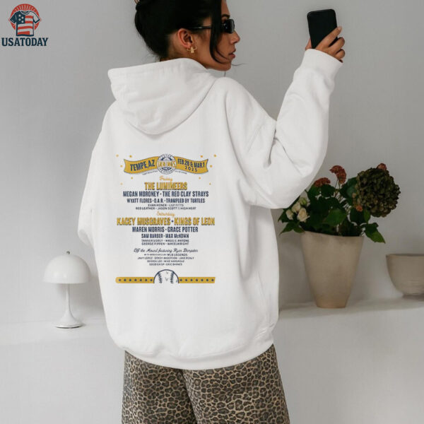 2025 Extra Innings Festival AZ 2025 extra world series lineup logo shirt
