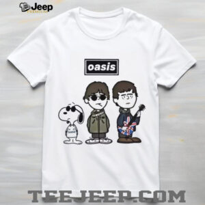 2025 Oasis Snoopy Peanuts Punk Rock Tour T shirt For...