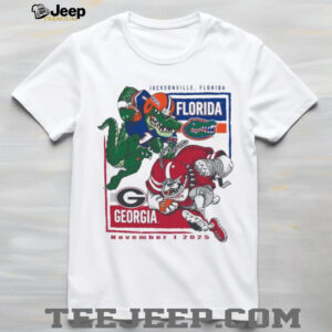 2025 Rivalry Game Georgia Bulldogs Vs Florida Gators Mascot shirt