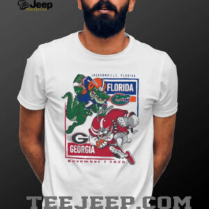 2025 Rivalry Game Georgia Bulldogs Vs Florida Gators Mascot shirt