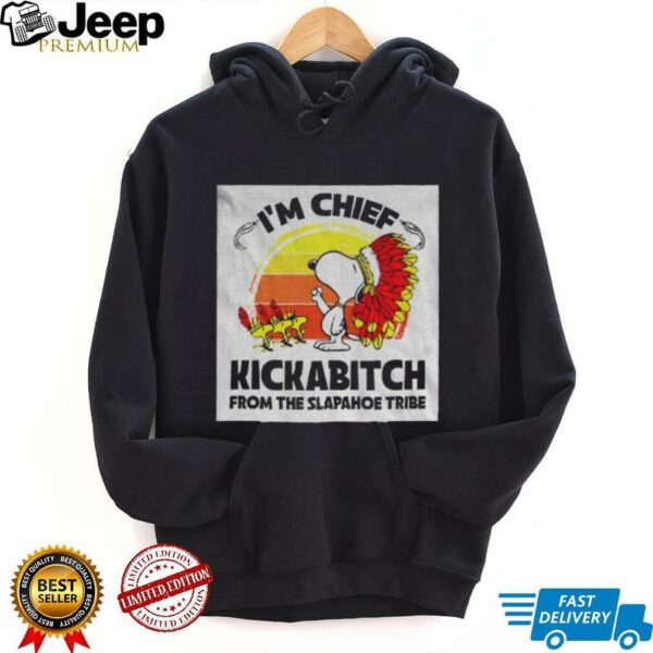 Snoopy Chief Kickabitch T Shirt