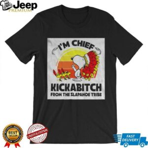 Snoopy Chief Kickabitch T Shirt