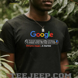 A scrub wearing coffee drinking miracle worker who help save...