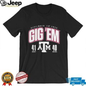 Aggies beat Notre Dame 41 40 Gig ‘Em 2025 Score...