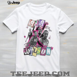 A’ja Riyadh Wilson Las Vegas Aces signature shirt
