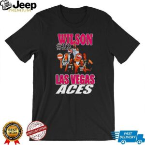 Aja Wilson #22 Aces Basketball Player Graphic Shirt