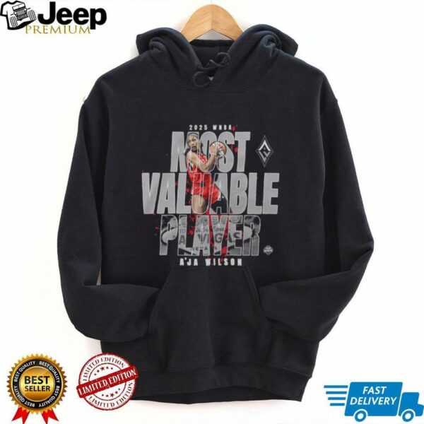 A’ja Wilson MVP Las Vegas Aces WNBA 2025 poster graphic shirt