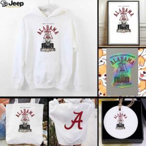 Alabama Crimson Tide celebrating 100 years of national championship trophy shirt