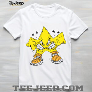 Angry Star Kicks Tee