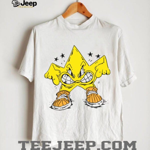 Angry Star Kicks Tee