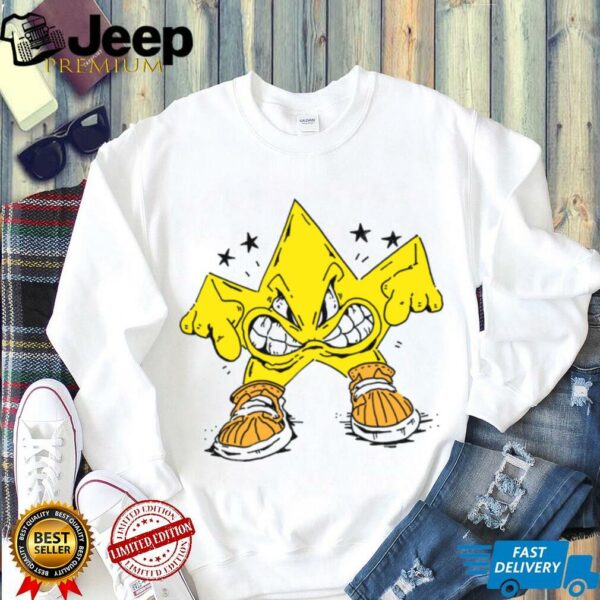 Angry Star Kicks Tee