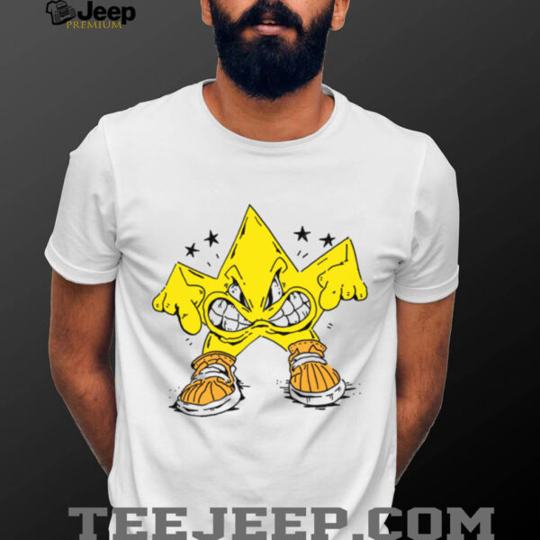 Angry Star Kicks Tee