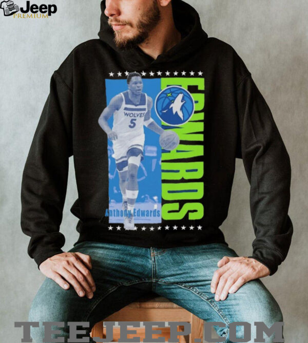 Anthony Edwards Minnesota Timberwolves Outerstuff Answer shirt