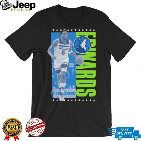 Anthony Edwards Minnesota Timberwolves Outerstuff Answer shirt