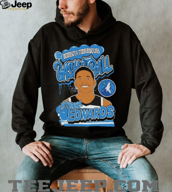 Anthony Edwards Minnesota Timberwolves Outerstuff Baller shirt