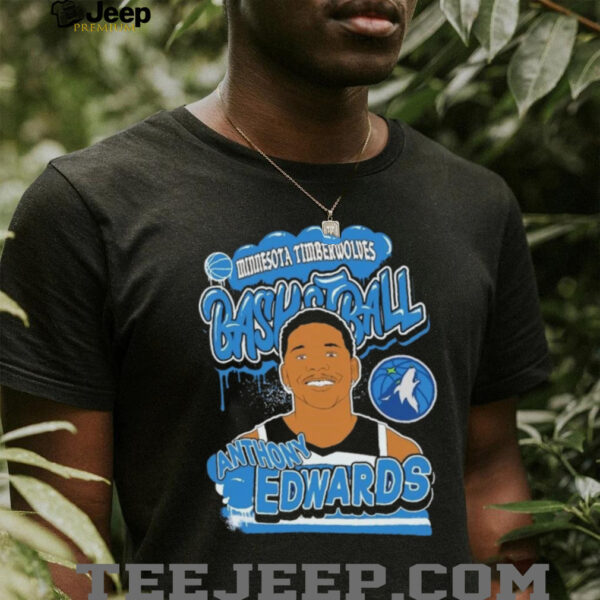 Anthony Edwards Minnesota Timberwolves Outerstuff Baller shirt
