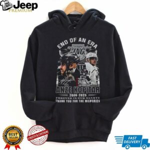 Anze Kopitar Los Angeles Kings End of an era forever in our hearts 2006 2025 shirt