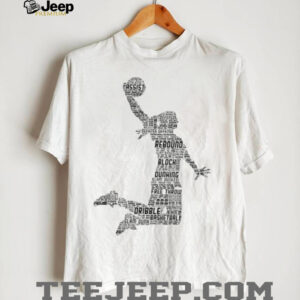 Assist Defense Rebound Free Throw Block Slam Dunk Dribble Basketball shirt