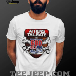 Athens Tailgate Sports Radio 680 93.7 FM The Fan shirt