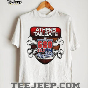 Athens Tailgate Sports Radio 680 93.7 FM The Fan shirt