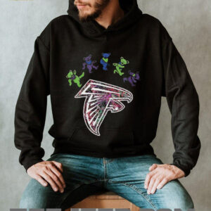 Atlanta Falcons x Grateful Dead night 2025 bears logo shirt