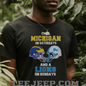 Awesome I’m A Michigan On Saturdays And A Lions On...