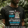 Minion back in my day we didn’t have as many warning labels people weren’t so fucking stupid shirt