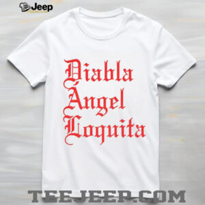 Bad Bunny Diabla Angel Loquita Valentines Day shirt